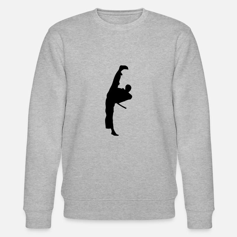 Kick - Stanley/Stella Unisex Bio-Sweatshirt CHANGER  - Grau meliert