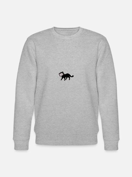 Kätzchen - Stanley/Stella Unisex Bio-Sweatshirt CHANGER  - Grau meliert
