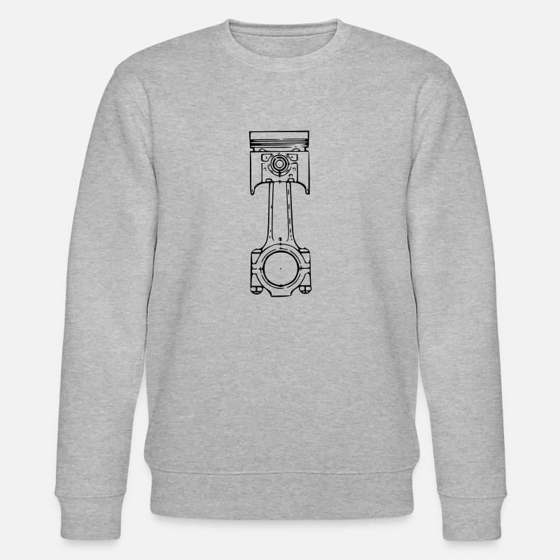 piston - Stanley/Stella CHANGER Unisex Organic Sweatshirt - heather grey