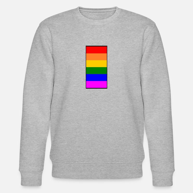 Lgbt - Stanley/Stella Unisex Bio-Sweatshirt CHANGER  - Grau meliert