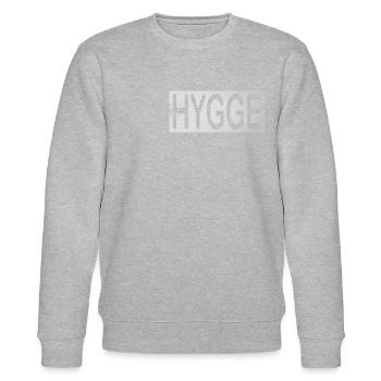DANISH HYGGE - Stanley/Stella Unisex Bio-Sweatshirt CHANGER  - Grau meliert - Vorne - Nik (191cm) & Marisol (170cm)