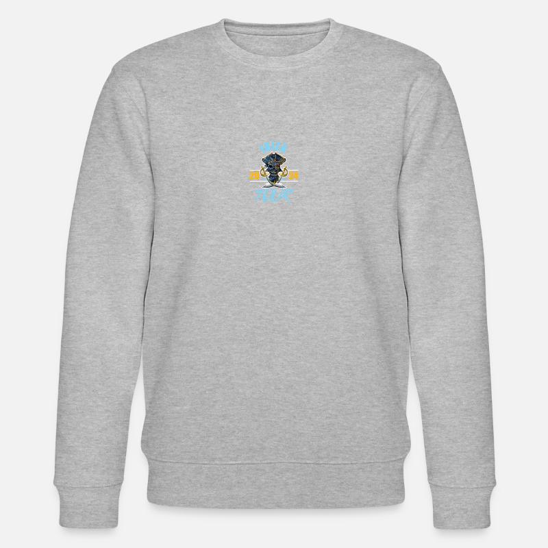 Ibiza 2024 Skeleton - Sweat bio CHANGER Stanley/Stella Unisexe - gris chiné
