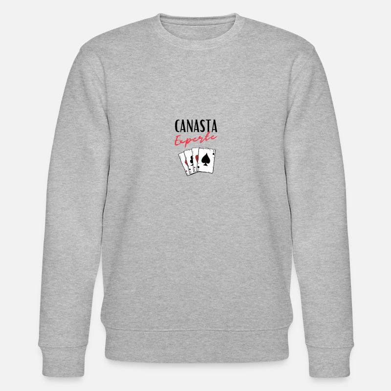 Canasta Experte - Stanley/Stella Unisex Bio-Sweatshirt CHANGER  - Grau meliert