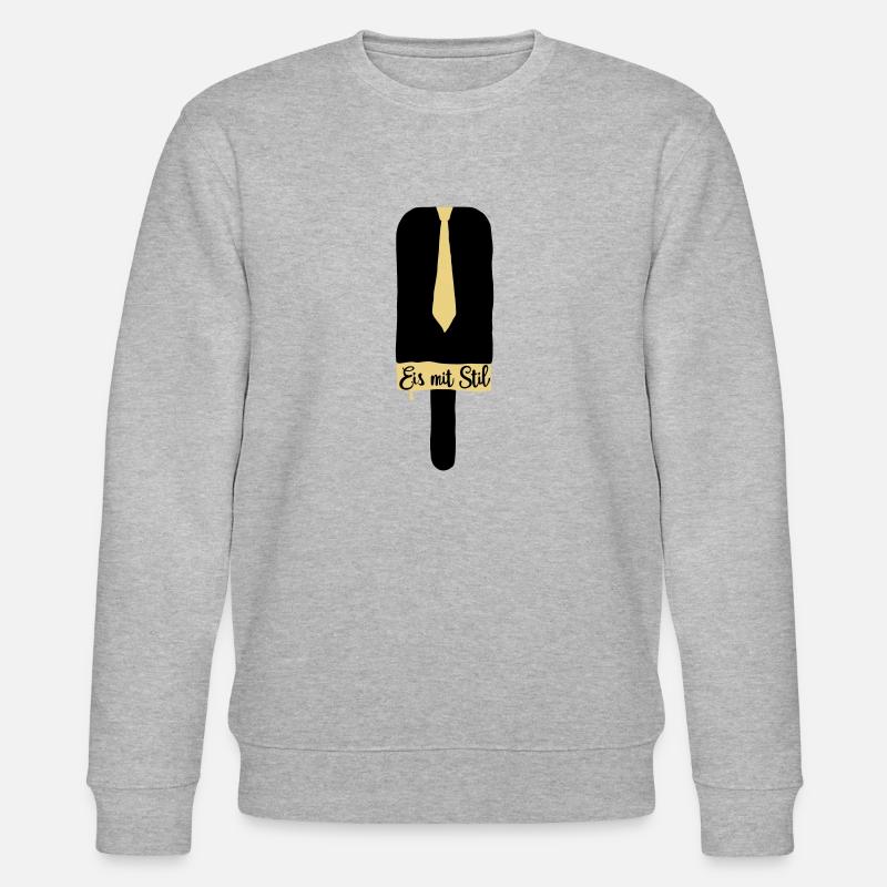 Glace dans le style - Sweat bio CHANGER Stanley/Stella Unisexe - gris chiné