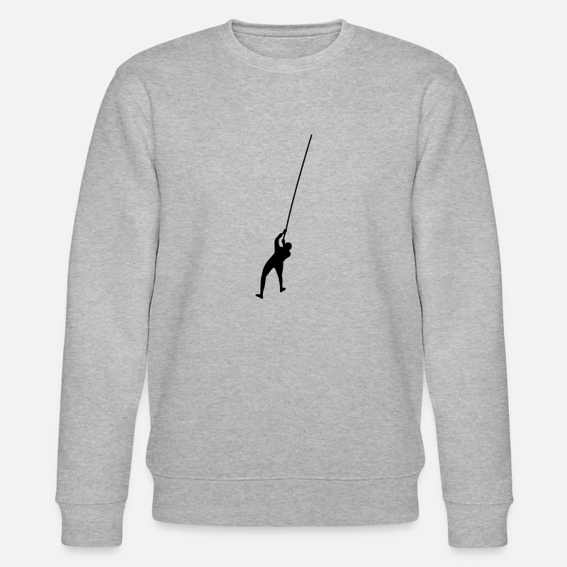 Klettern - Stanley/Stella Unisex Bio-Sweatshirt CHANGER  - Grau meliert