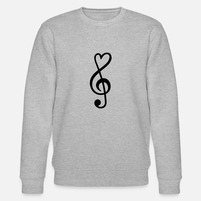 clef - Sweat bio CHANGER Stanley/Stella Unisexe - gris chiné
