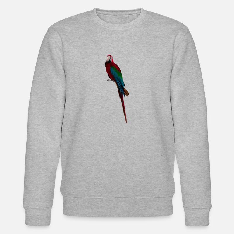 Ara Long Tail - Stanley/Stella Unisex Bio-Sweatshirt CHANGER  - Grau meliert