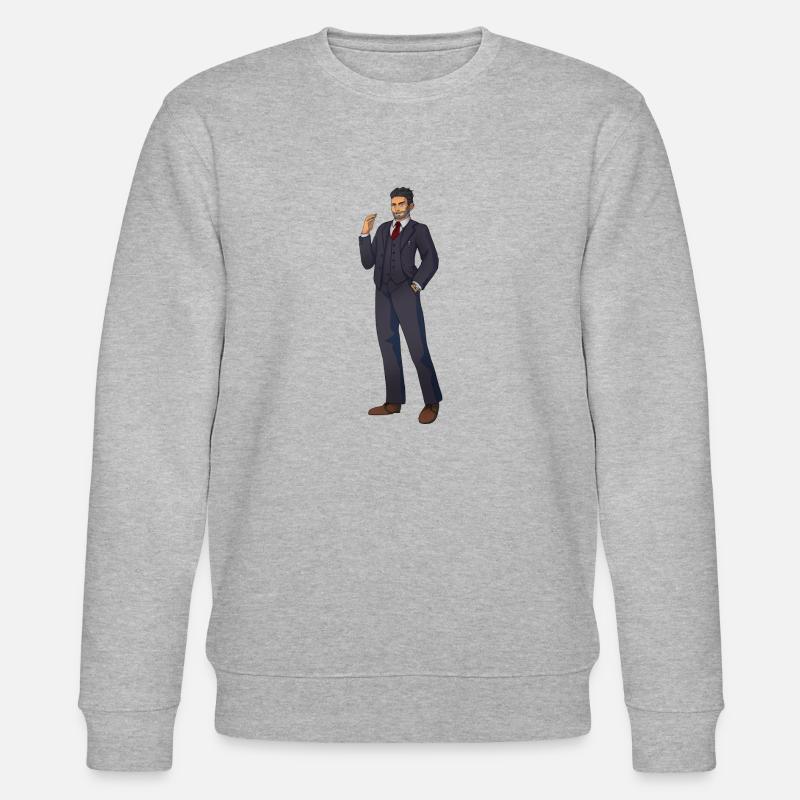 Richard - Stanley/Stella Unisex Bio-Sweatshirt CHANGER  - Grau meliert