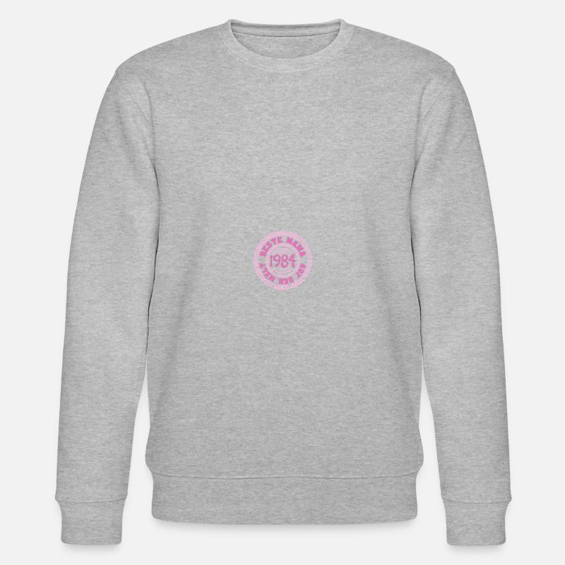 Mutter 1984 - Stanley/Stella Unisex Bio-Sweatshirt CHANGER  - Grau meliert