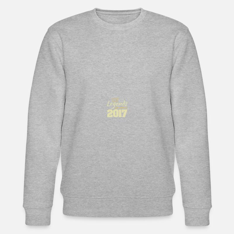 né en 2017 - Sweat bio CHANGER Stanley/Stella Unisexe - gris chiné