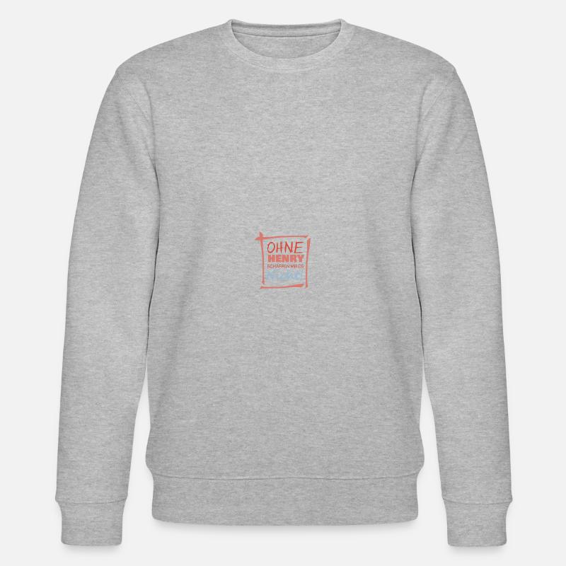 es henry - Stanley/Stella Unisex Bio-Sweatshirt CHANGER  - Grau meliert