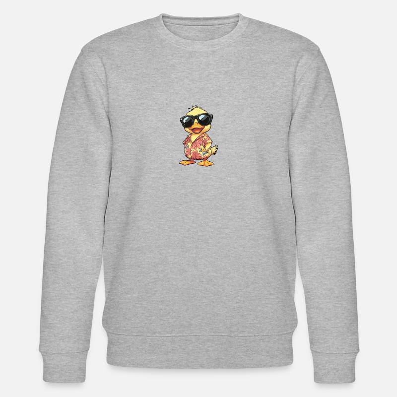Duck Cool Summer - Stanley/Stella CHANGER Unisex Organic Sweatshirt - heather grey