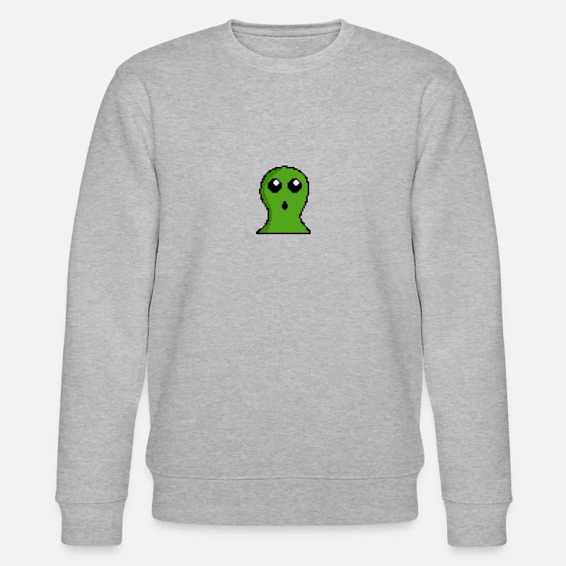 BLOB - Stanley/Stella Unisex Bio-Sweatshirt CHANGER  - Grau meliert