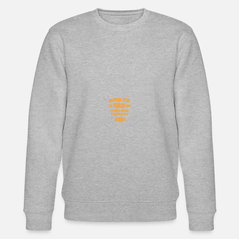 peinlich Sigrid - Stanley/Stella Unisex Bio-Sweatshirt CHANGER  - Grau meliert