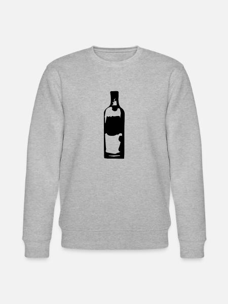 Vodka bottle - Stanley/Stella CHANGER Unisex Organic Sweatshirt - heather grey