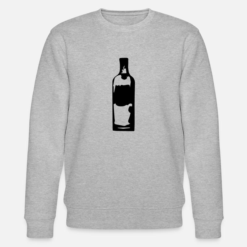 Bouteille de vodka - Sweat bio CHANGER Stanley/Stella Unisexe - gris chiné