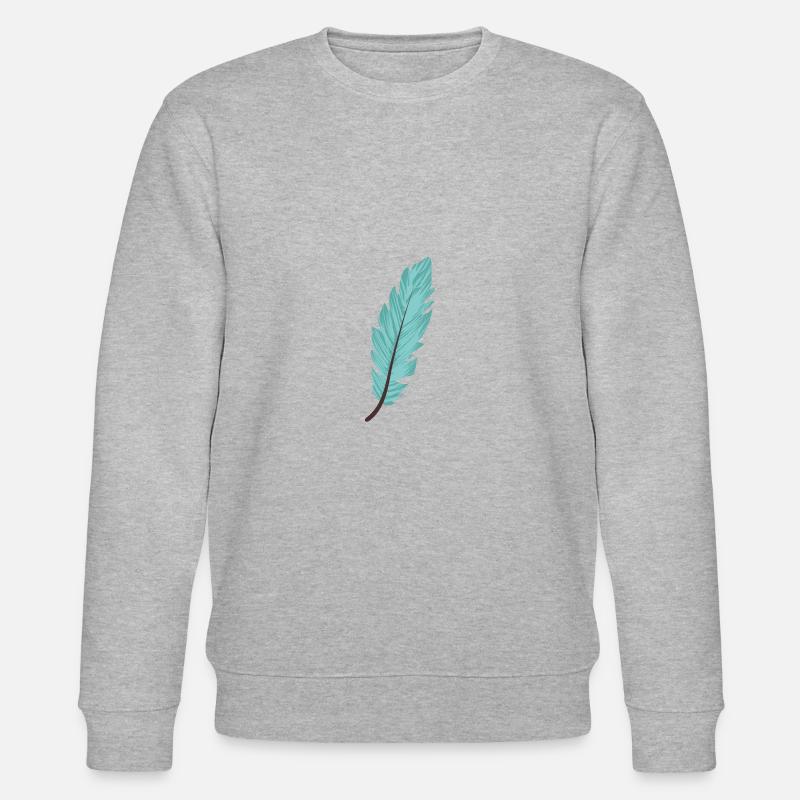 Feder - Stanley/Stella Unisex Bio-Sweatshirt CHANGER  - Grau meliert