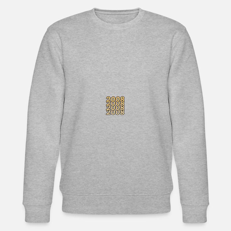 Witzig 2008 - Stanley/Stella Unisex Bio-Sweatshirt CHANGER  - Grau meliert