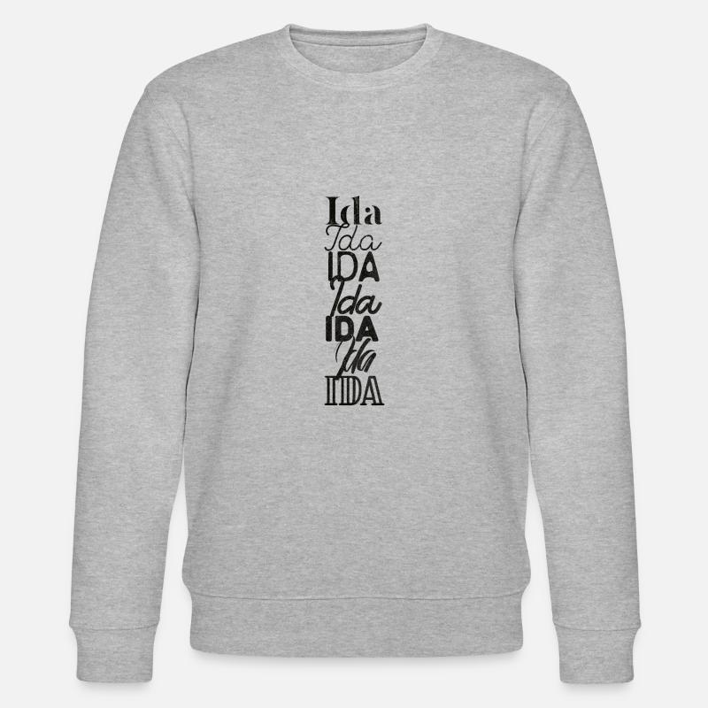Ida - Stanley/Stella Unisex Bio-Sweatshirt CHANGER  - Grau meliert