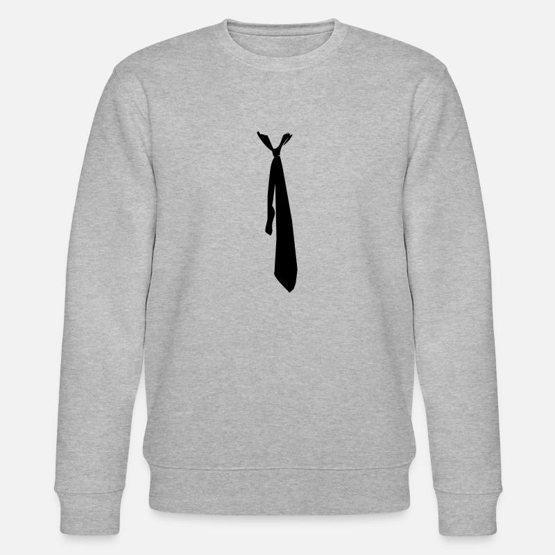 Schlips - Krawatte - Stanley/Stella Unisex Bio-Sweatshirt CHANGER  - Grau meliert