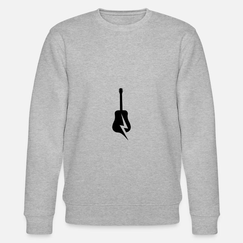 Guitar Rock Blitz - Stanley/Stella CHANGER Unisex Organic Sweatshirt - heather grey