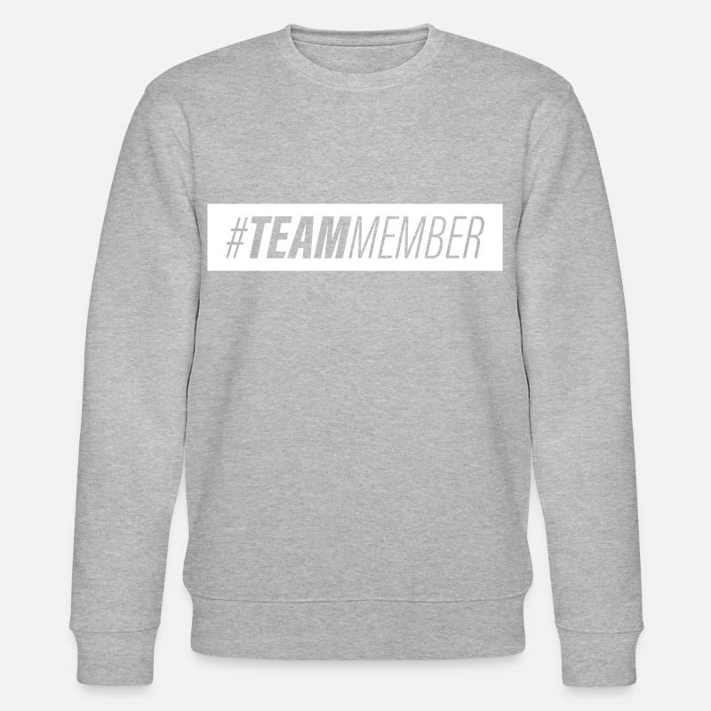 Team Symbol - Stanley/Stella Unisex Bio-Sweatshirt CHANGER  - Grau meliert