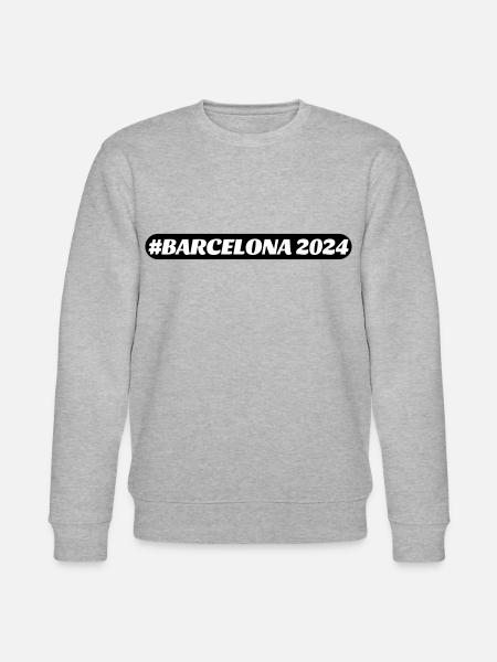 Barcelone 2024 - Sweat bio CHANGER Stanley/Stella Unisexe - gris chiné