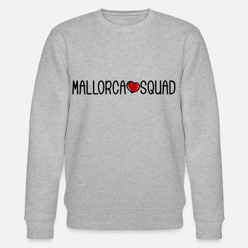 Mallorca Squad - Stanley/Stella Unisex Bio-Sweatshirt CHANGER  - Grau meliert