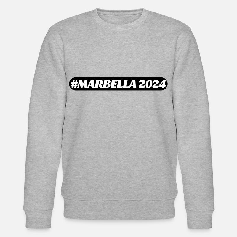 Marbella 2024 - Sweat bio CHANGER Stanley/Stella Unisexe - gris chiné