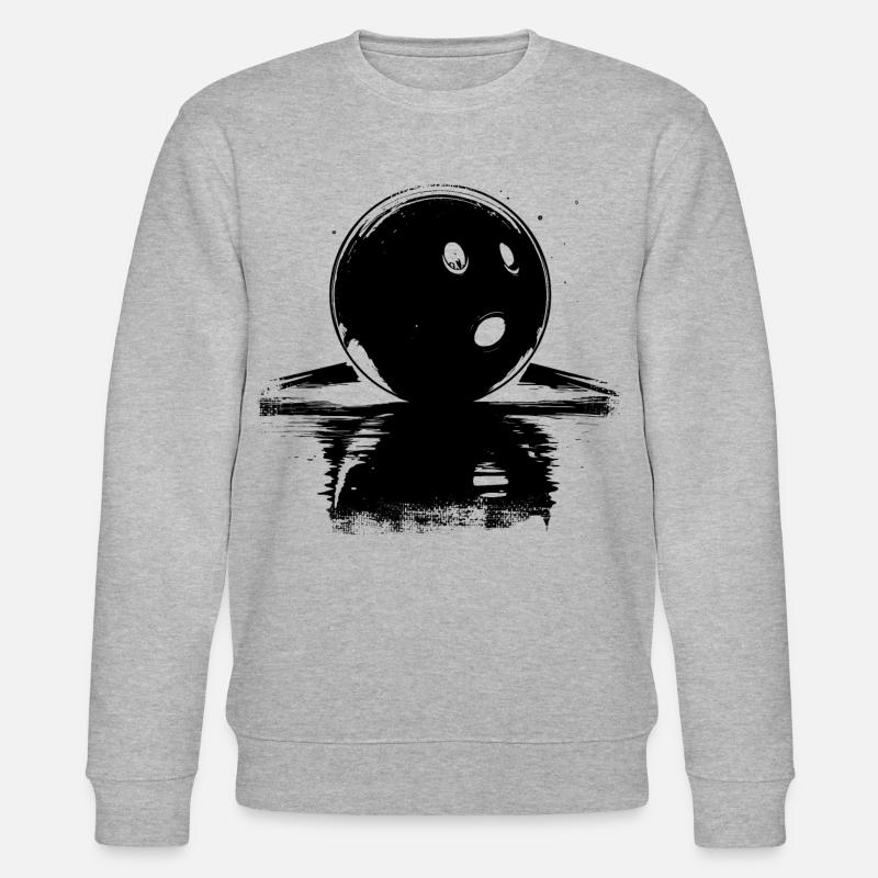 Boule de bowling - Sweat bio CHANGER Stanley/Stella Unisexe - gris chiné
