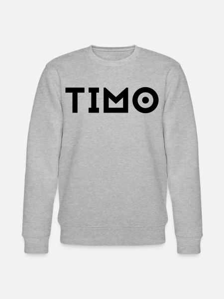 First name Timo - Stanley/Stella CHANGER Unisex Organic Sweatshirt - heather grey