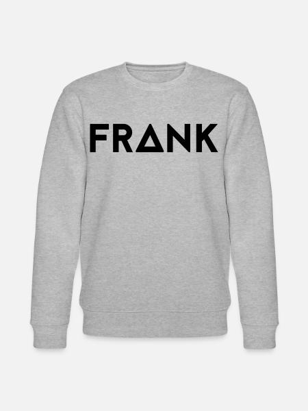 Prénom Frank - Sweat bio CHANGER Stanley/Stella Unisexe - gris chiné