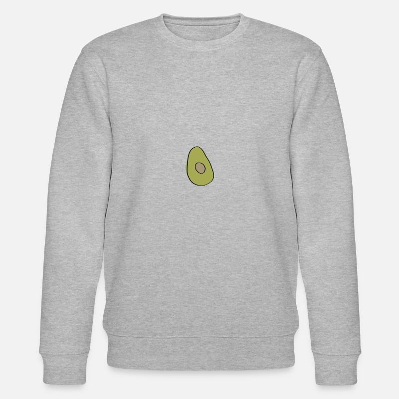 Avocado Geschenkidee - Stanley/Stella Unisex Bio-Sweatshirt CHANGER  - Grau meliert