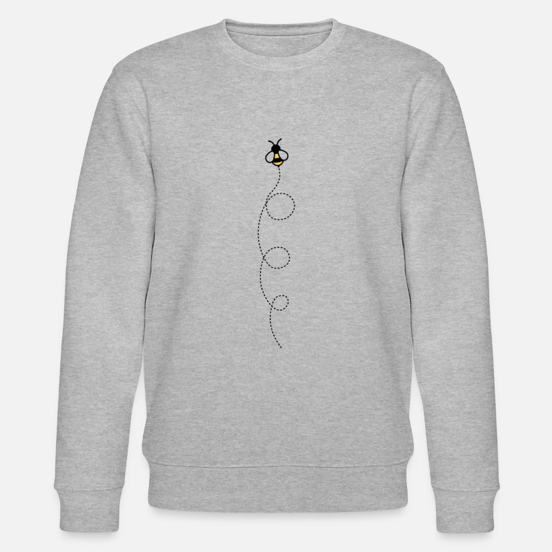 BIENE BEE HUMMEL - Stanley/Stella Unisex Bio-Sweatshirt CHANGER  - Grau meliert