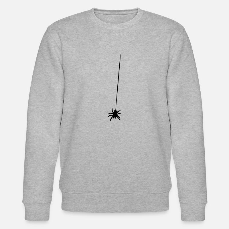 file avec araigne - Sweat bio CHANGER Stanley/Stella Unisexe - gris chiné