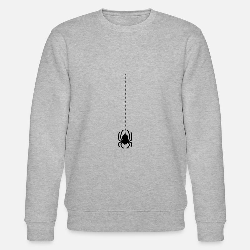 Spider - Stanley/Stella Unisex Bio-Sweatshirt CHANGER  - Grau meliert