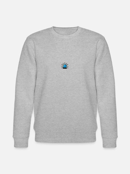 Blaulicht - Stanley/Stella Unisex Bio-Sweatshirt CHANGER  - Grau meliert