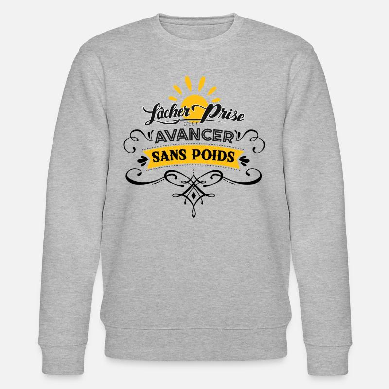 Boostez votre mindset ! - Sweat bio CHANGER Stanley/Stella Unisexe - gris chiné