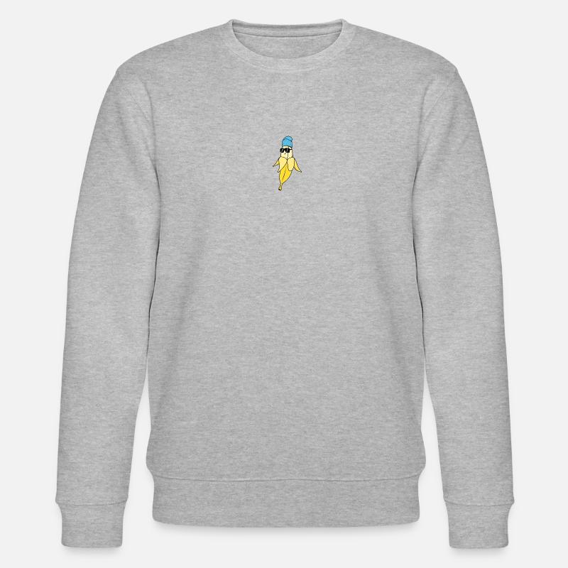 Cool Banana - Stanley/Stella Unisex Bio-Sweatshirt CHANGER  - Grau meliert