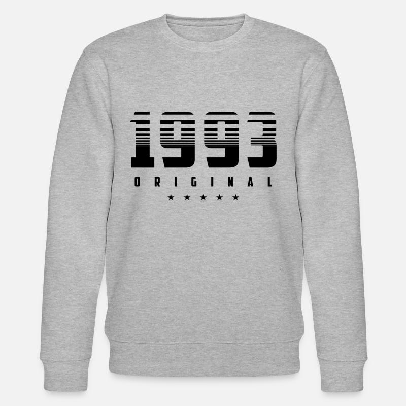 Né en 1993 l’original - Sweat bio CHANGER Stanley/Stella Unisexe - gris chiné