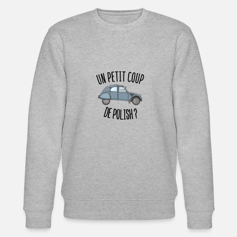 Ein bisschen polnisch? - Stanley/Stella Unisex Bio-Sweatshirt CHANGER  - Grau meliert