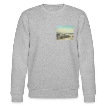 LA Highway - Stanley/Stella Unisex Bio-Sweatshirt CHANGER  - Grau meliert - Vorne - Nik (191cm) & Marisol (170cm)
