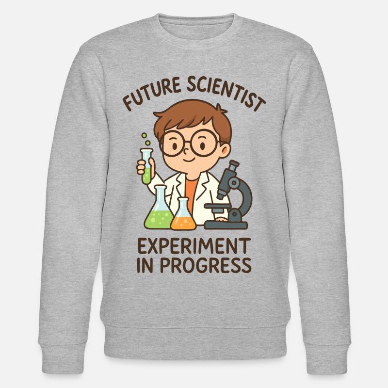 Future Scientist - Expérience en cours - Sweat bio CHANGER Stanley/Stella Unisexe - gris chiné