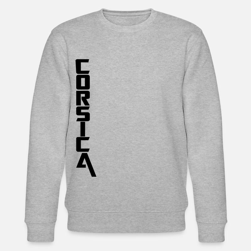 Korsika - Stanley/Stella Unisex Bio-Sweatshirt CHANGER  - Grau meliert