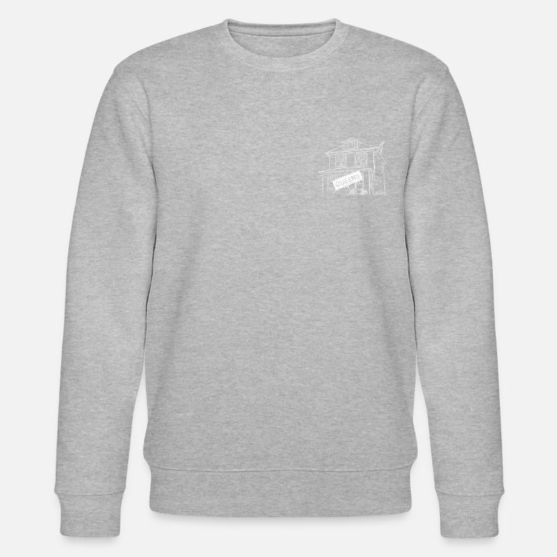 Queens Love - Stanley/Stella Unisex Bio-Sweatshirt CHANGER  - Grau meliert