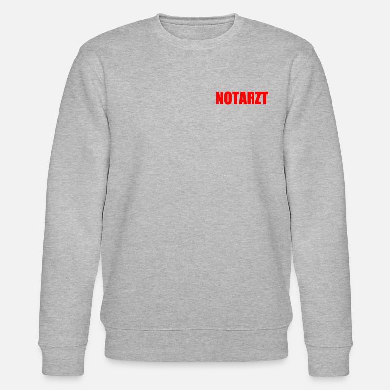 Médecin urgentiste - Sweat bio CHANGER Stanley/Stella Unisexe - gris chiné