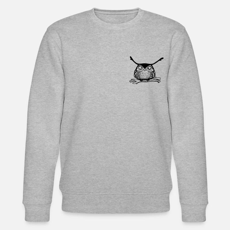 Hoernereule - Sweat bio CHANGER Stanley/Stella Unisexe - gris chiné