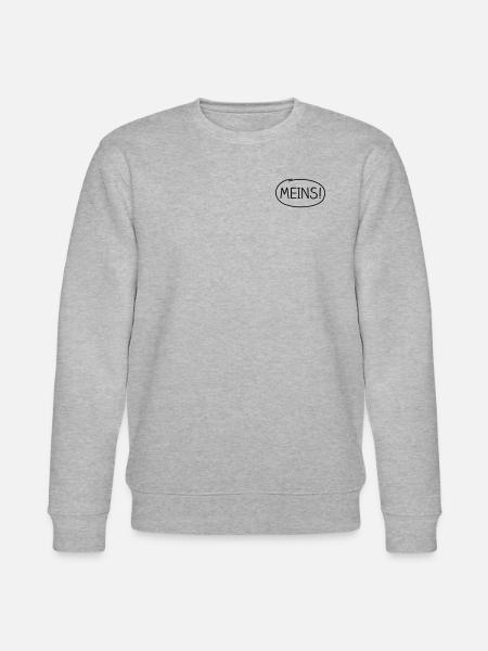 Meins! – markiert - Stanley/Stella Unisex Bio-Sweatshirt CHANGER - Grau meliert