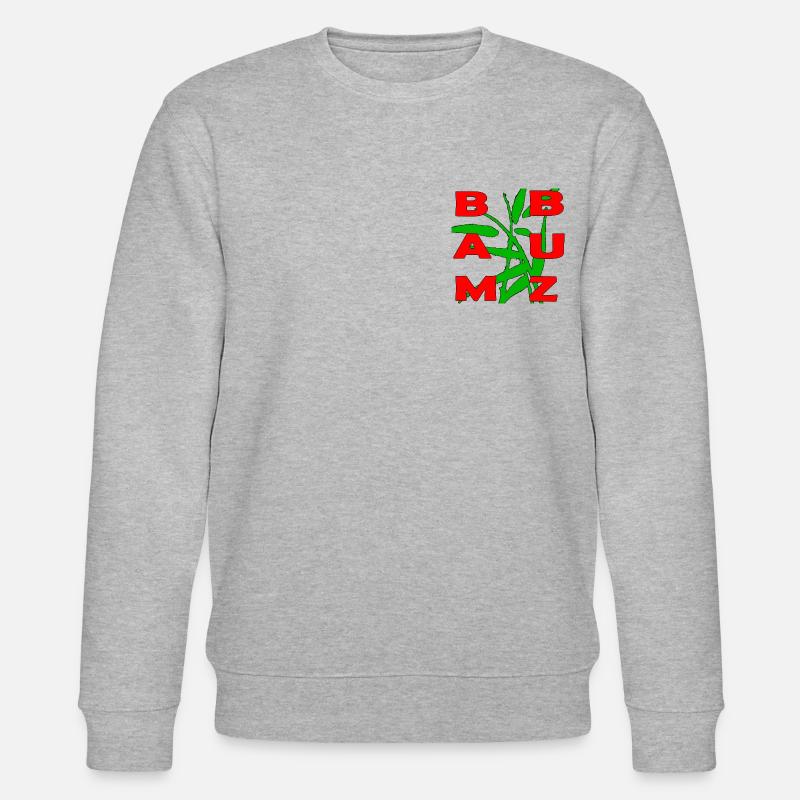 Bambuz merch - Stanley/Stella Unisex Bio-Sweatshirt CHANGER  - Grau meliert