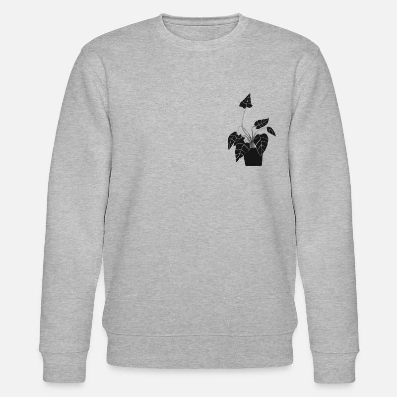 Blumentopf - Stanley/Stella Unisex Bio-Sweatshirt CHANGER  - Grau meliert